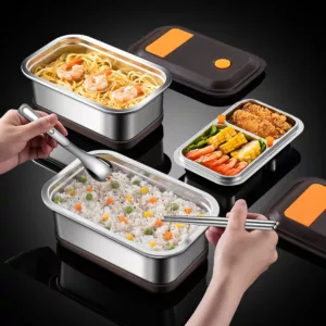 Porta pranzo termici portatili con borse