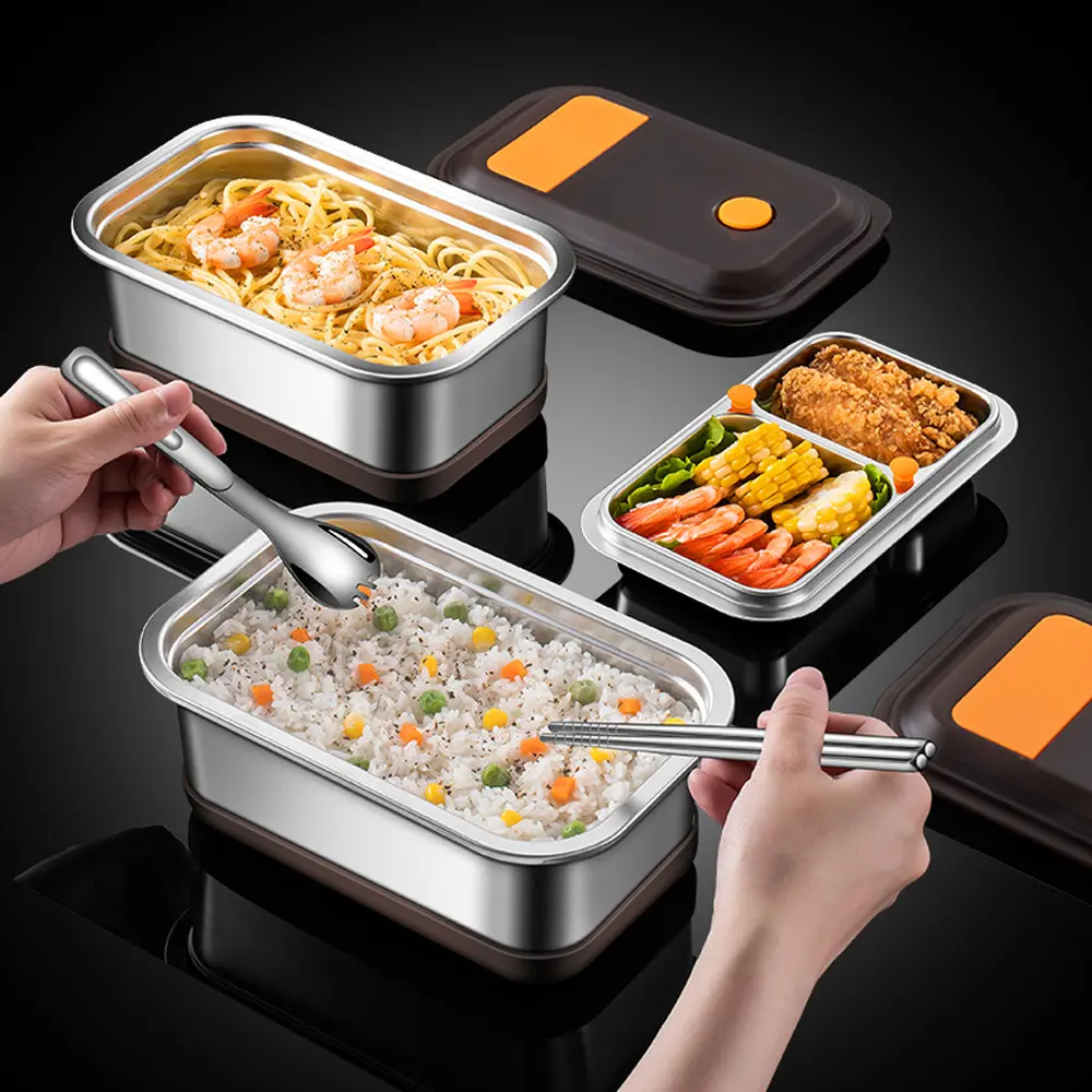 Porta pranzo termici portatili con borse